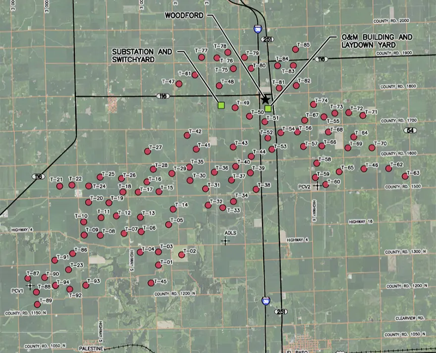 Panther Grove 1 Map